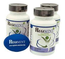 Regimint: Peppermint Oil Plus Caraway Enteric Capsules For IBS(3 pack-Pillbox / 180 Caps)