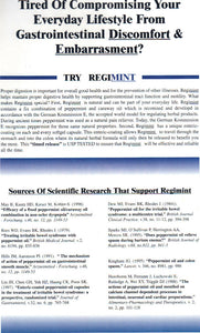 Regimint: Peppermint Oil Plus Caraway Enteric Capsules For IBS(2 pack / 120 Caps.)