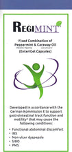 Regimint: Peppermint Oil Plus Caraway Bovine Only Enteric-Coated Capsules for IBS