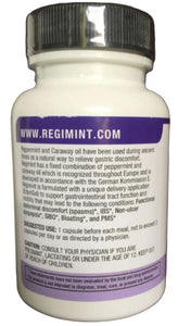 Regimint: Peppermint Oil Plus Caraway Bovine Only Enteric-Coated Capsules for IBS
